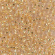 Miyuki rocailles kralen 8/0 - 24kt gold lined crystal 8-195